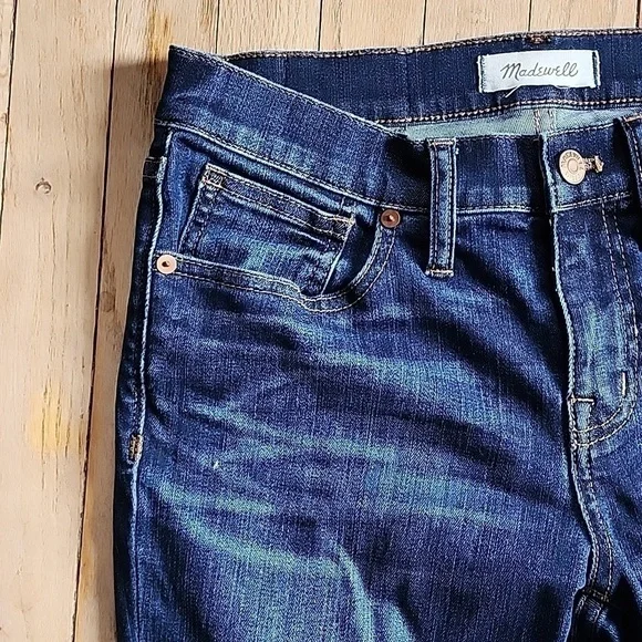 Madewell 8" Skinny Jean Sz 28 Greendale Wash - Picture 5 of 8